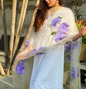 Lily Bliss Handpainted Dupatta